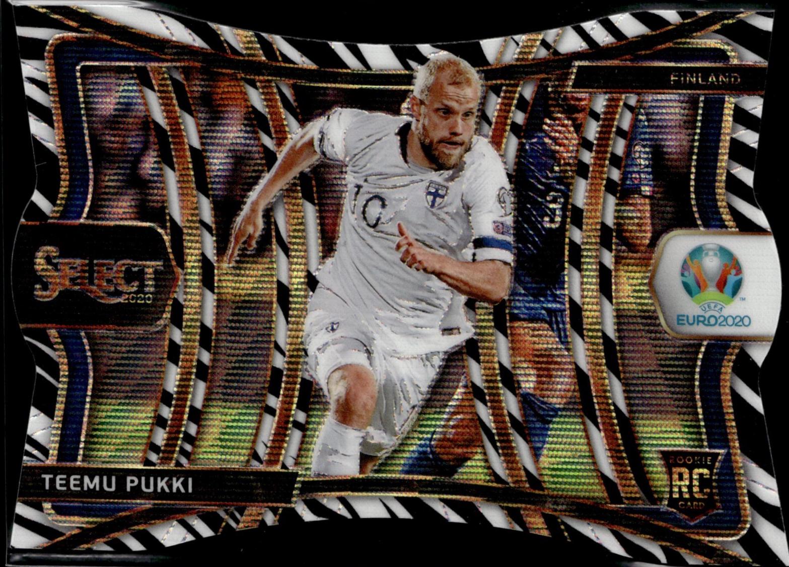 Teemu Pukki [Zebra Die Cut Prizm] #117