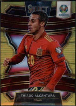 Thiago Alcantara [Gold Prizm] #38