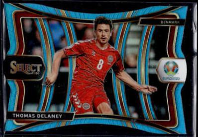 Thomas Delaney [Light Blue Die Cut Prizm] #140