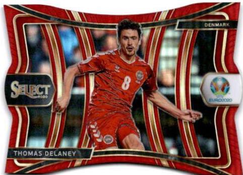 Thomas Delaney [Red Die Cut Prizm] #140