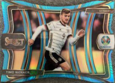 Timo Werner [Light Blue Die Cut Prizm] #175