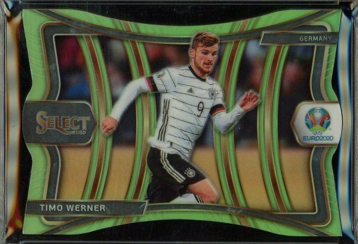 Timo Werner [Neon Green Die Cut Prizm] #175