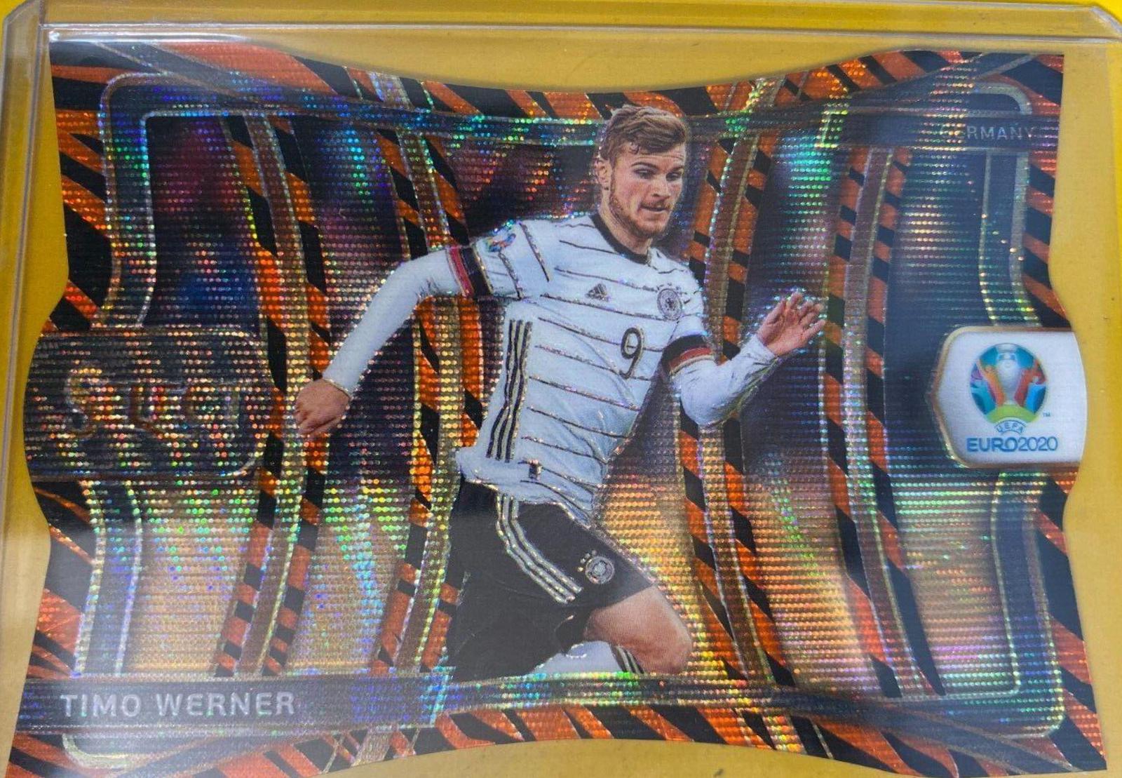 Timo Werner [Tiger Die Cut Prizm] #175