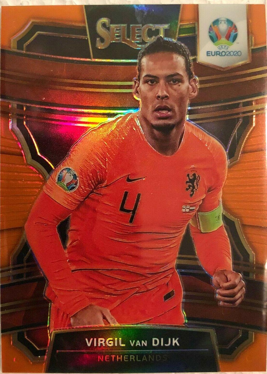Virgil van Dijk [Orange Prizm] #85