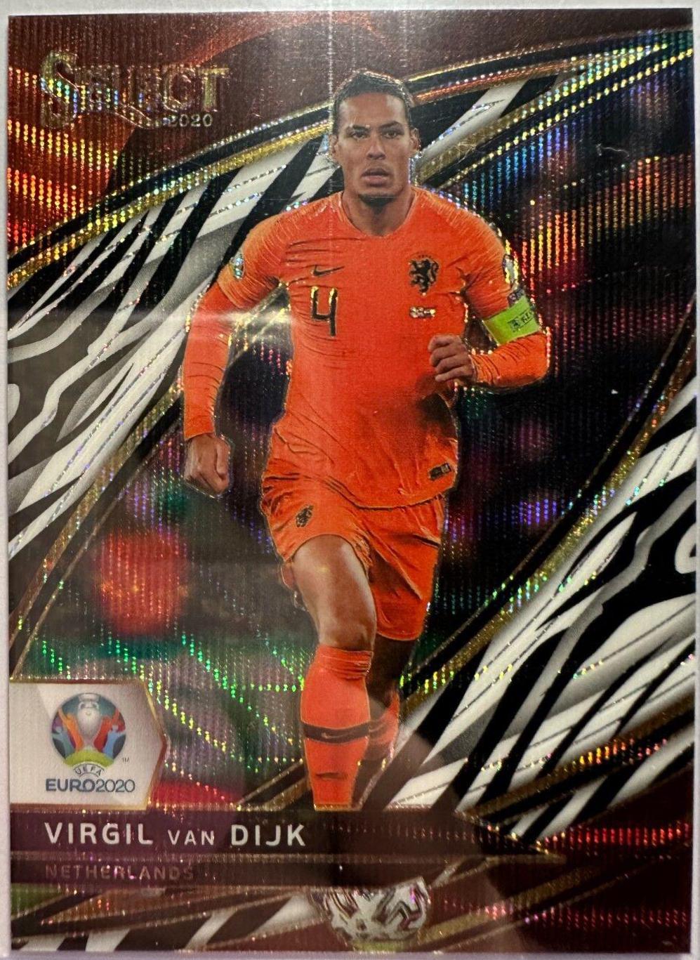 Virgil van Dijk [Zebra Prizm] #206
