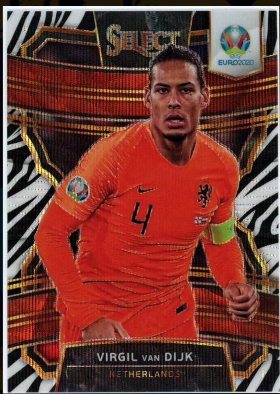Virgil van Dijk [Zebra Prizm] #85