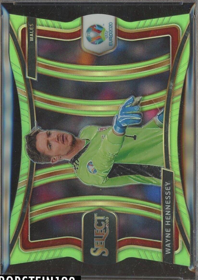 Wayne Hennessey [Neon Green Die Cut Prizm] #118