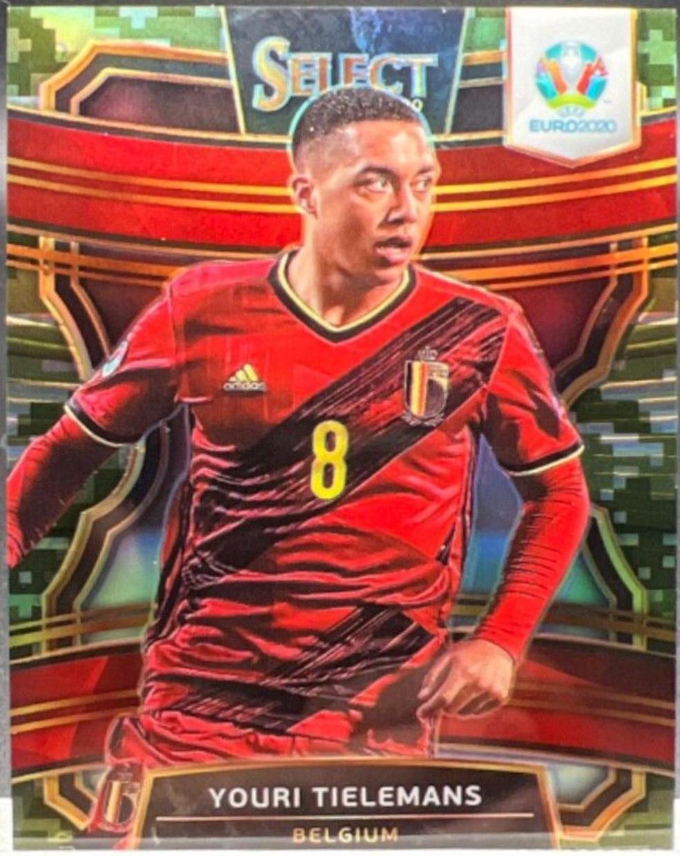 Youri Tielemans [Camo Prizm] #30