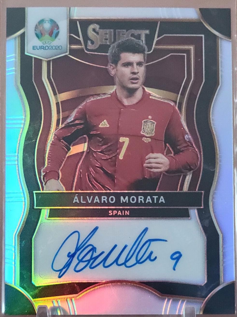 Alvaro Morata [Purple Prizm] #SI-AMO