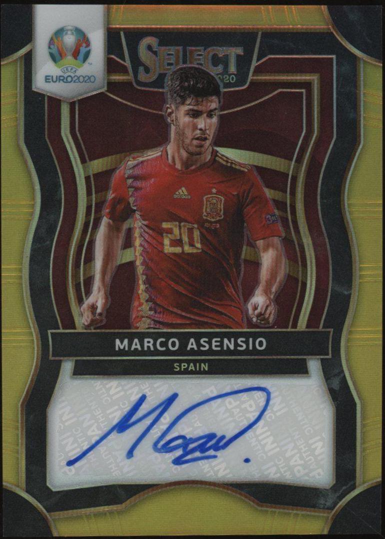 Marco Asensio [Gold Prizm] #SI-MA