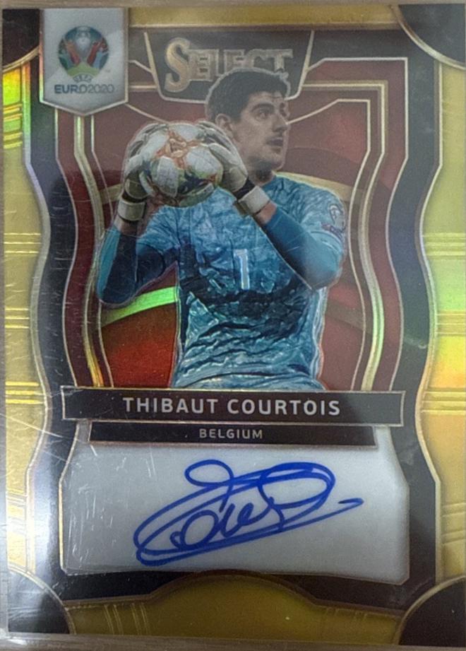Thibaut Courtois [Gold Prizm] #SI-TC