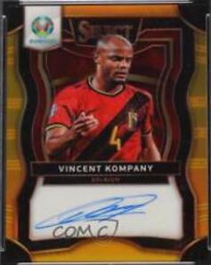 Vincent Kompany [Gold Prizm] #SI-VKO