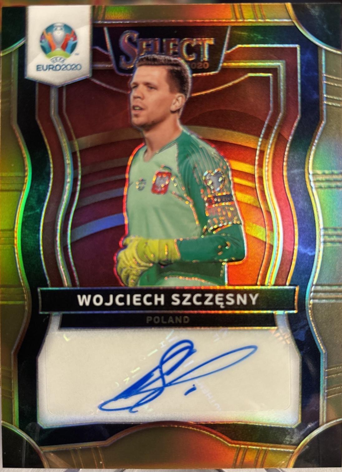 Wojciech Szczesny [Gold Prizm] #SI-WSZ