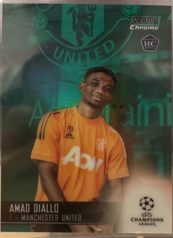 Amad Diallo [Green Refractor] #70