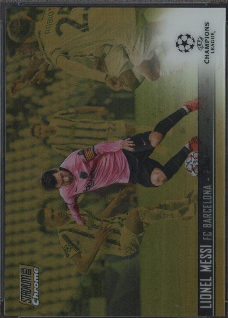 Lionel Messi [Gold Refractor] #1