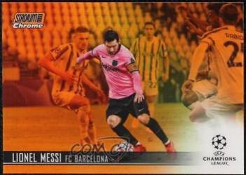 Lionel Messi [Orange Refractor] #1