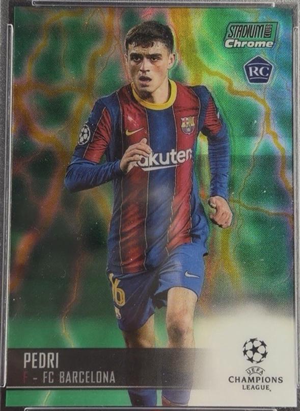 Pedri [Green Yellow Electric Refractor] #26