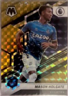 Mason Holgate [Black Gold Choice Mosaic] #168