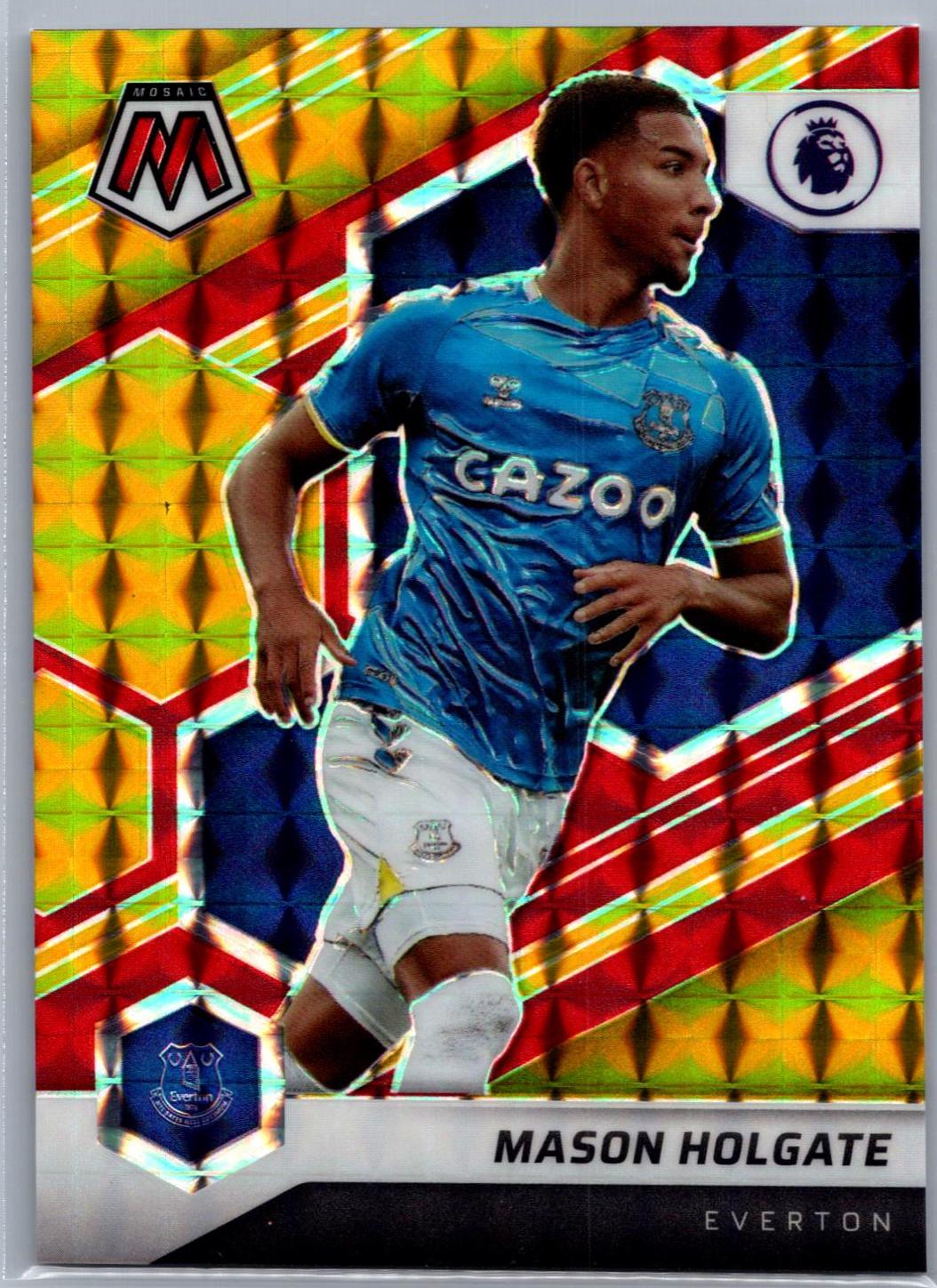 Mason Holgate [Red & Gold Choice Mosaic] #168