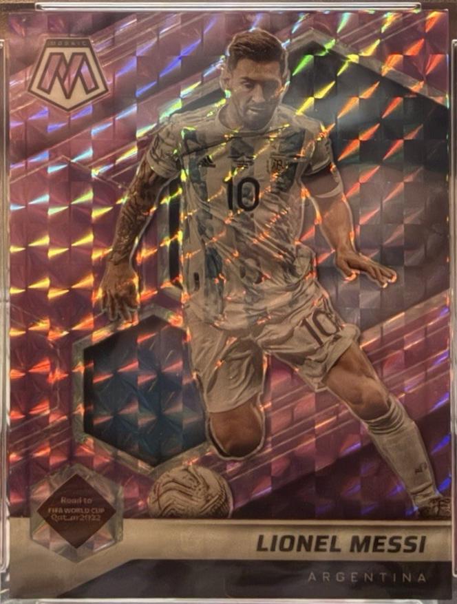 Lionel Messi [Purple Mosaic] #10