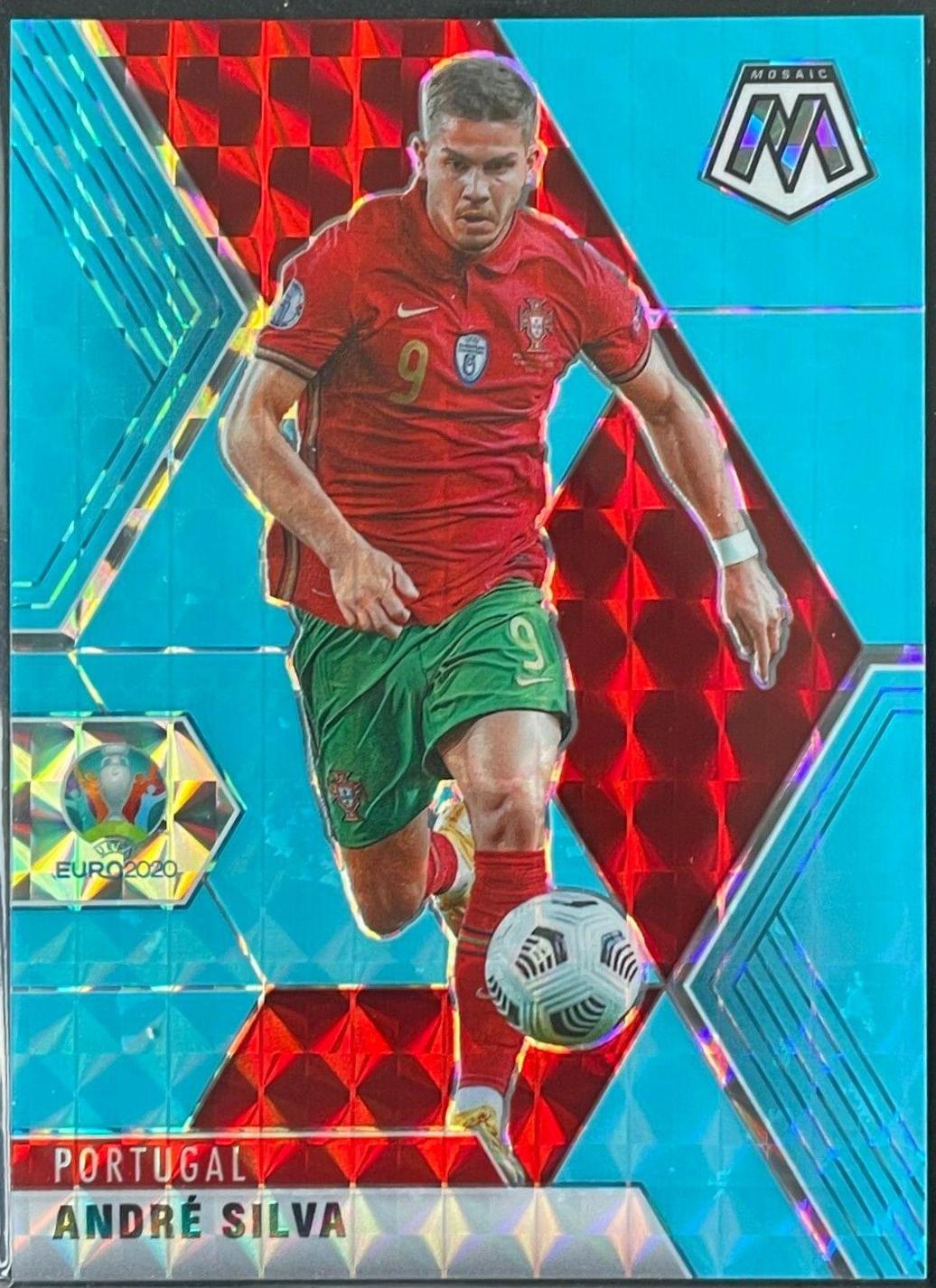 Andre Silva [Blue Fluorescent Mosaic] #155