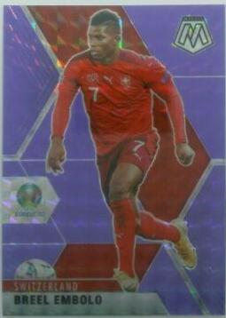 Breel Embolo [Purple Flourescent Mosaic] #183