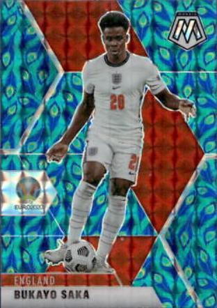Bukayo Saka [Choice Peacock Mosaic] #106