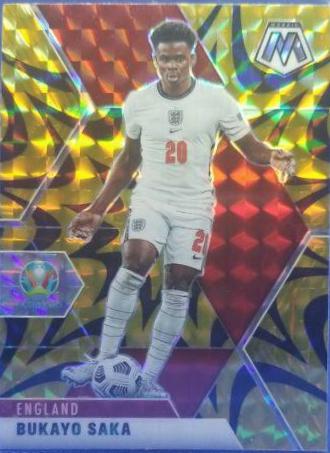 Bukayo Saka [Reactive Gold Mosaic] #106