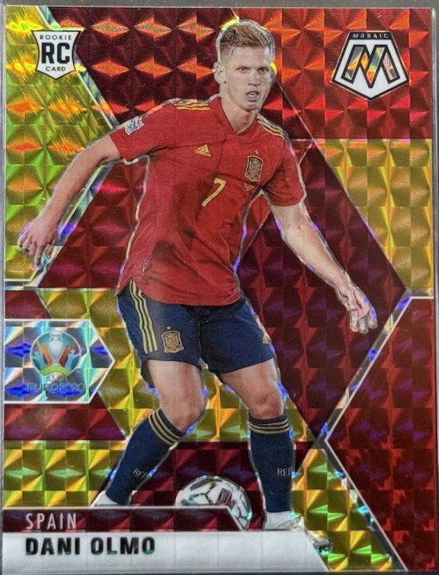 Dani Olmo [Choice Red and Gold Mosaic] #164