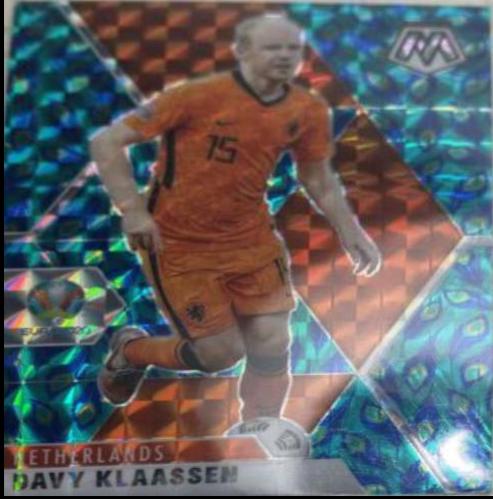 Davy Klaassen [Choice Peacock Mosaic] #146