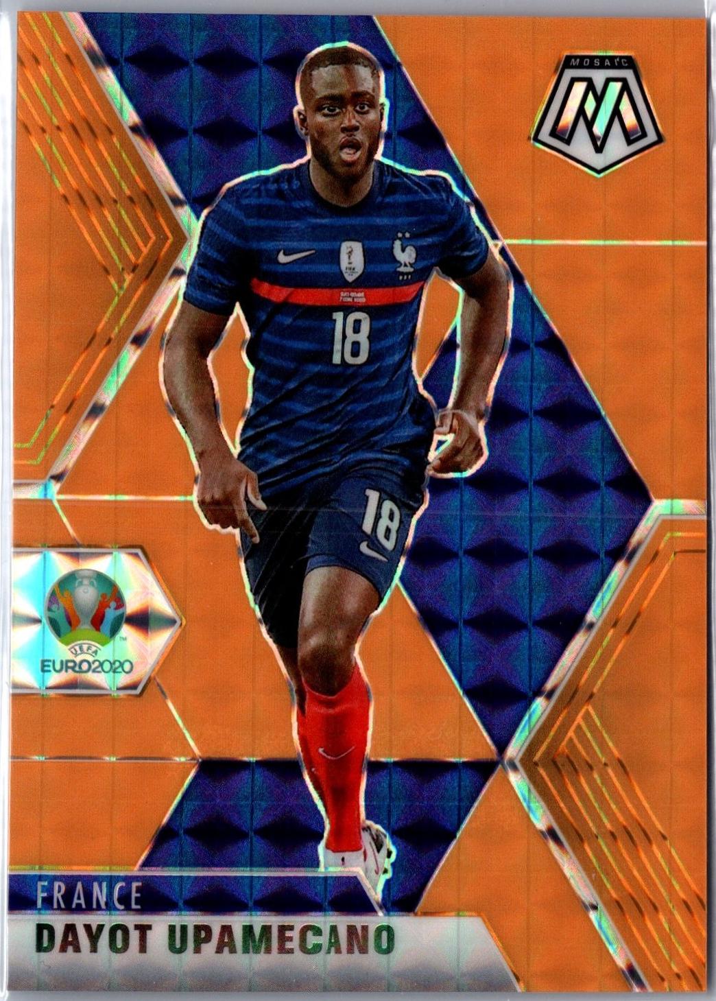 Dayot Upamecano [Orange Fluorescent Mosaic] #113