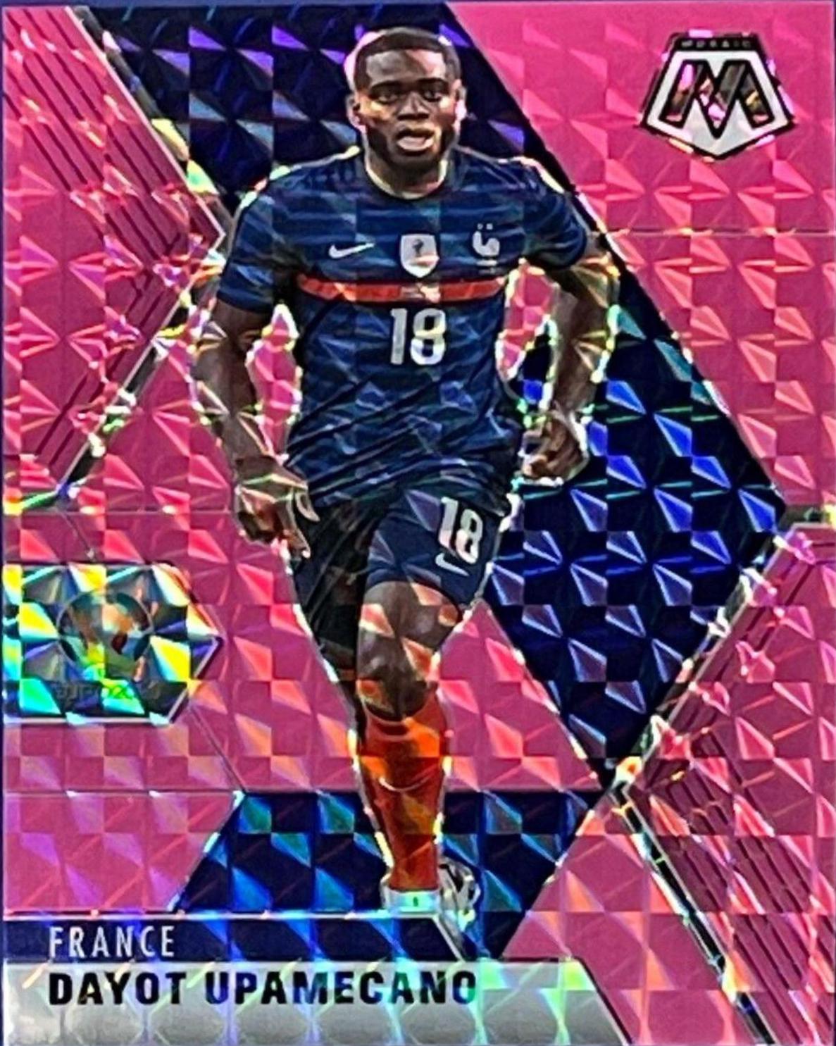 Dayot Upamecano [Pink Fluorescent Mosaic] #113