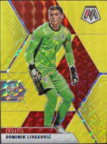 Dominik Livakovic [Gold Fluorescent Mosaic] #18