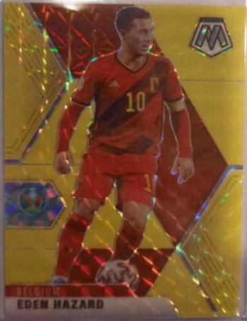 Eden Hazard [Gold Fluorescent Mosaic] #17