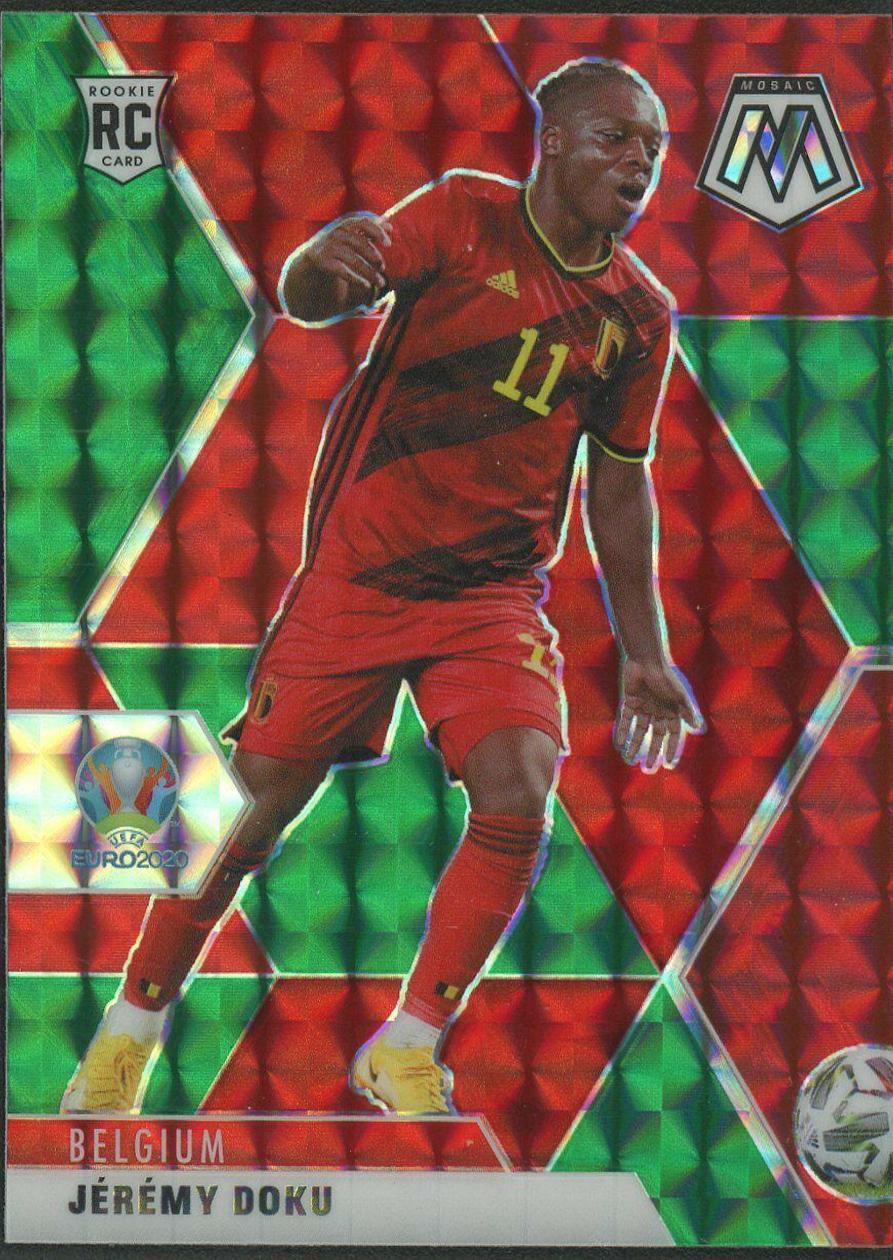 Jeremy Doku [Choice Red and Green Mosaic] #11