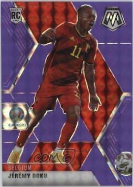 Jeremy Doku [Purple Flourescent Mosaic] #11