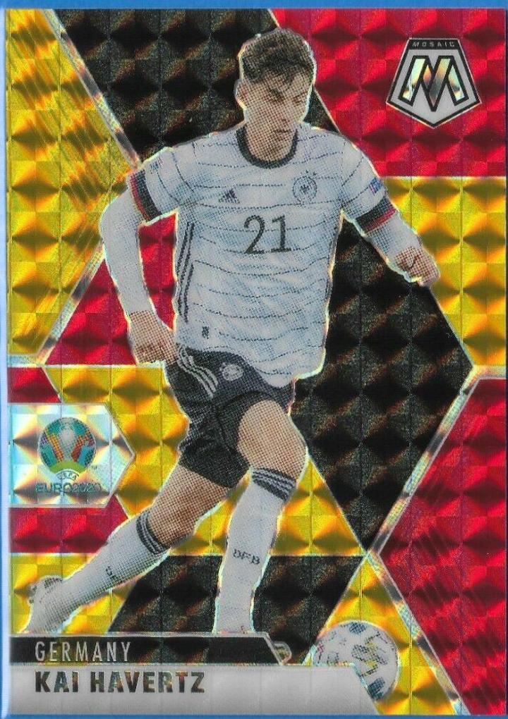 Kai Havertz [Choice Red and Gold Mosaic] #125
