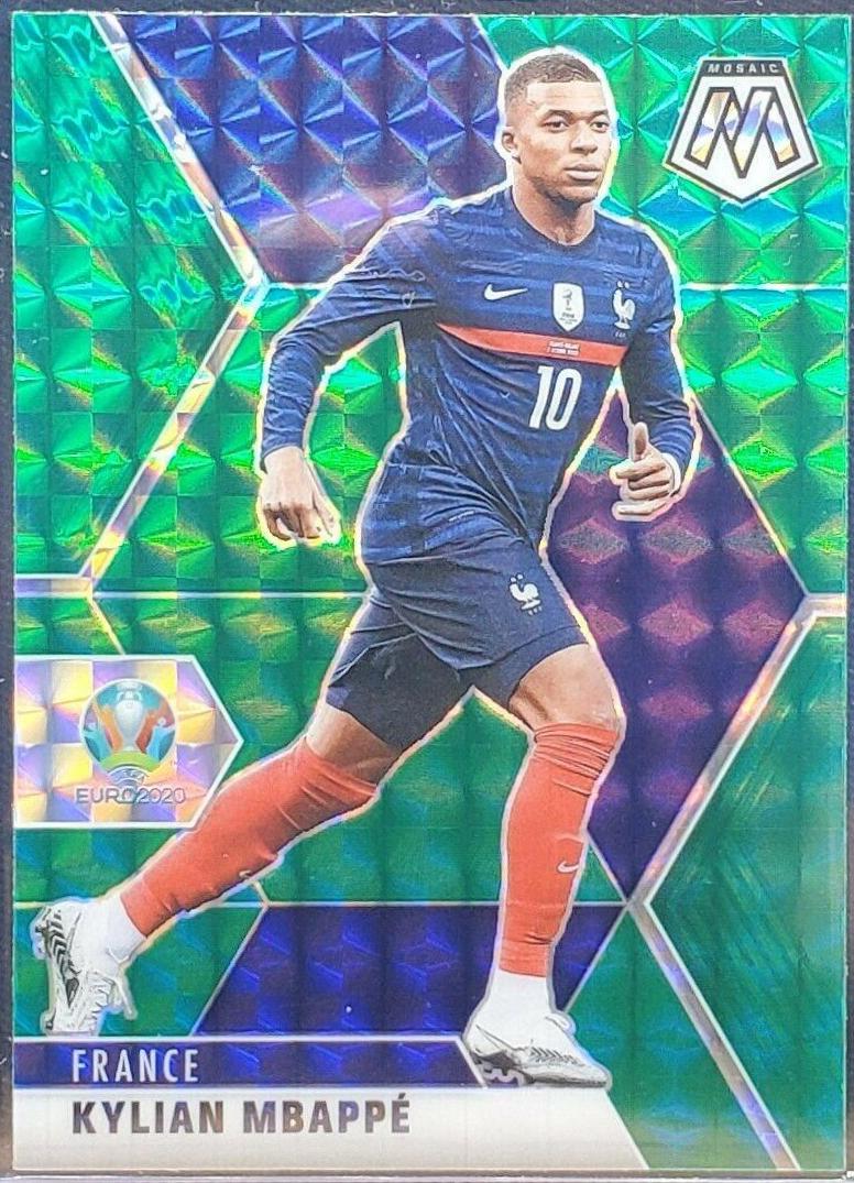 Kylian Mbappe [Green Mosaic] #112