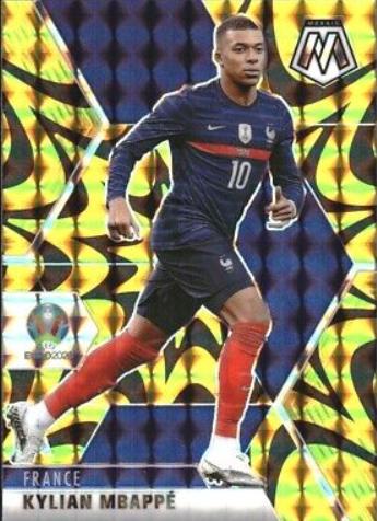 Kylian Mbappe [Reactive Gold Mosaic] #112
