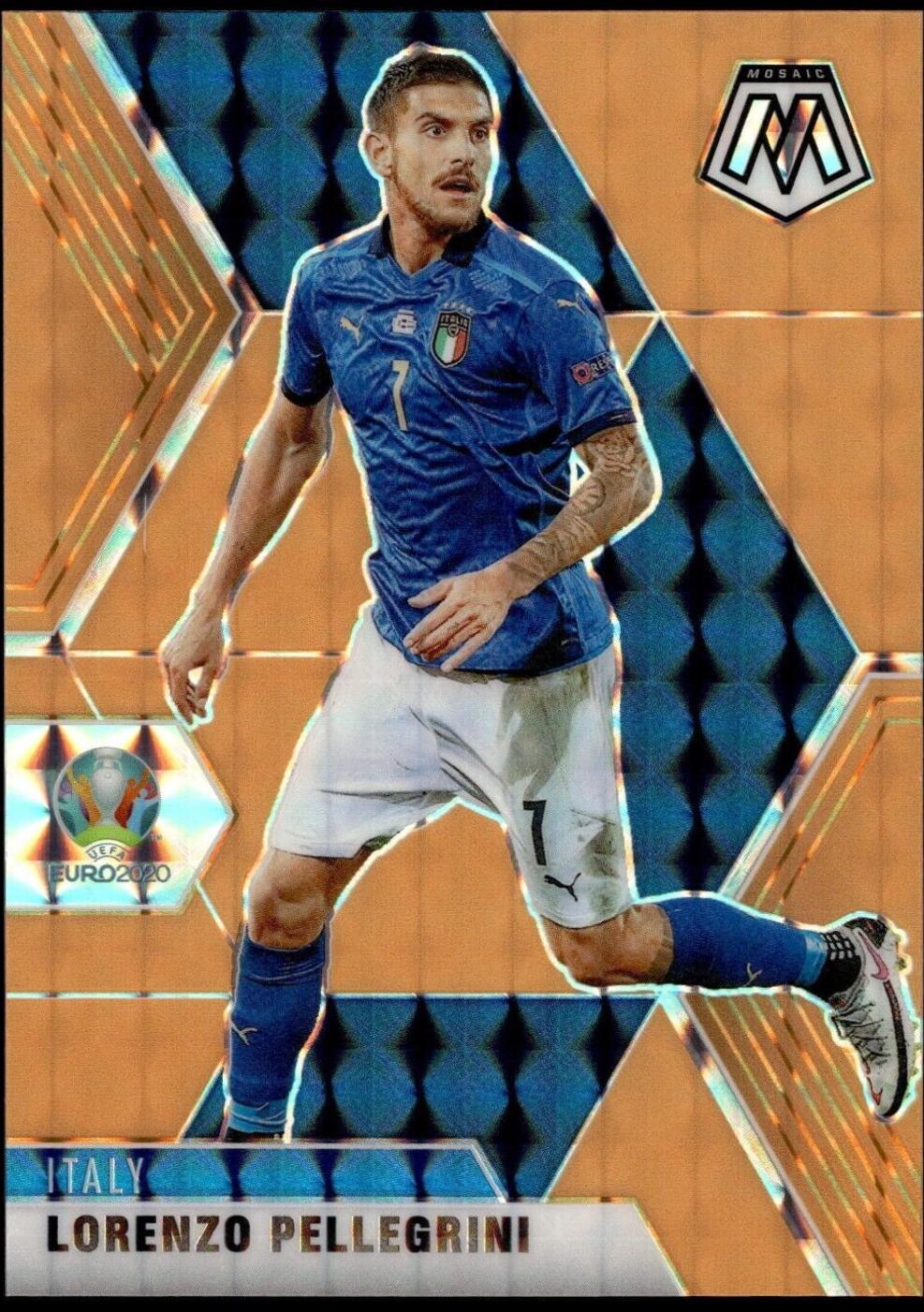 Lorenzo Pellegrini [Orange Fluorescent Mosaic] #136