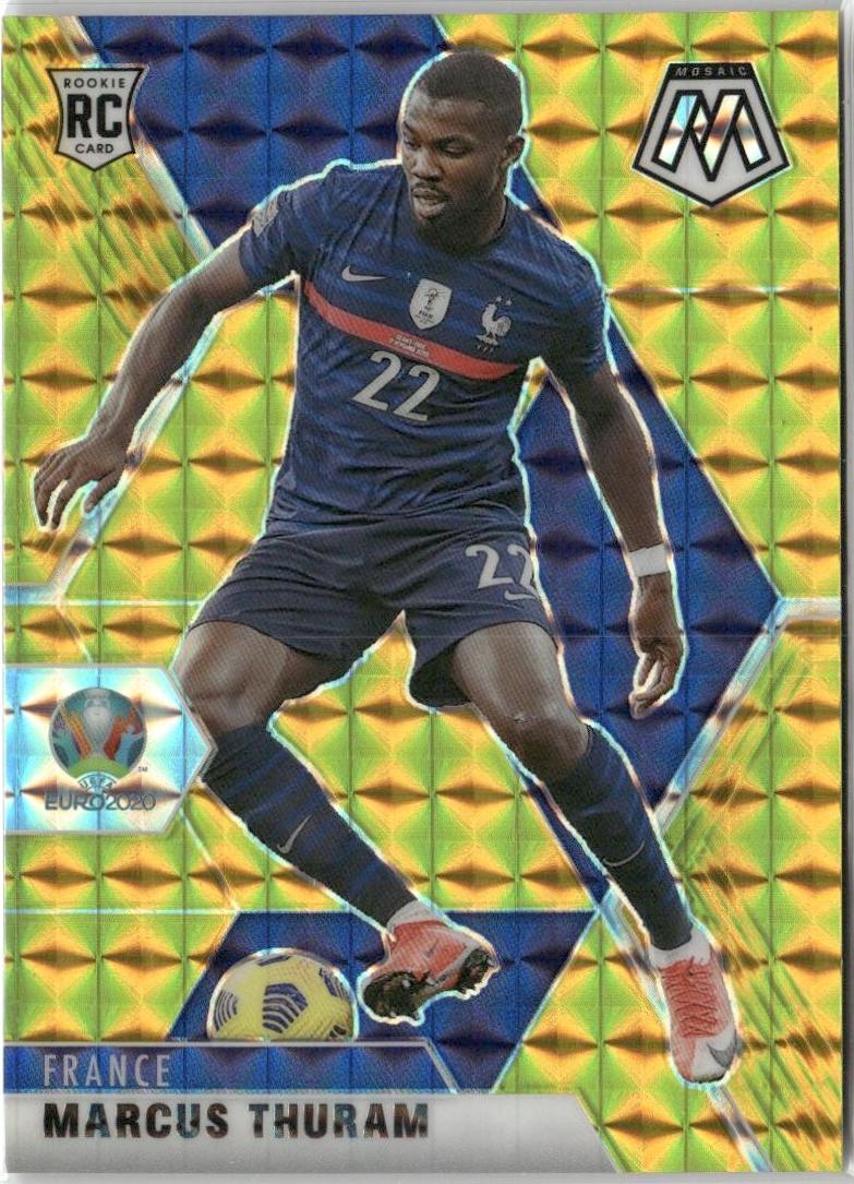 Marcus Thuram [Gold Fluorescent Mosaic] #120