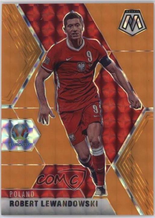Robert Lewandowski [Orange Fluorescent Mosaic] #63