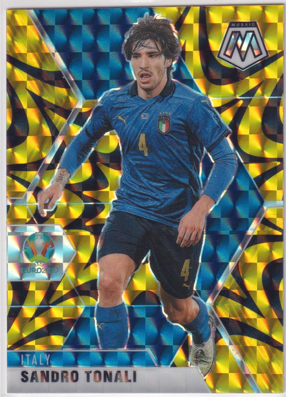 Sandro Tonali [Reactive Gold Mosaic] #133
