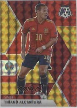 Thiago Alcantara [Choice Red and Gold Mosaic] #168