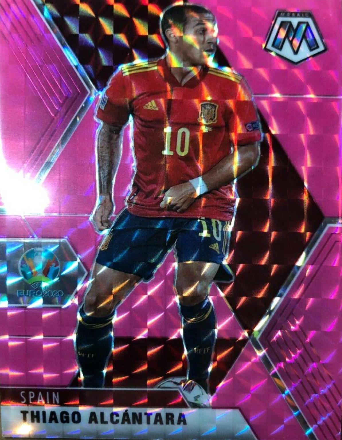 Thiago Alcantara [Pink Fluorescent Mosaic] #168