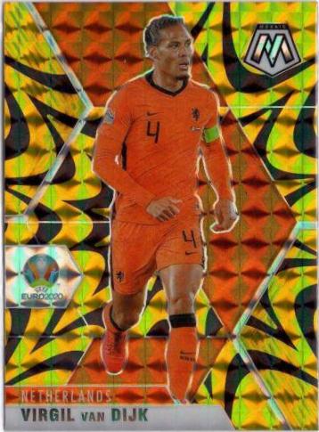 Virgil van Dijk [Reactive Gold Mosaic] #141