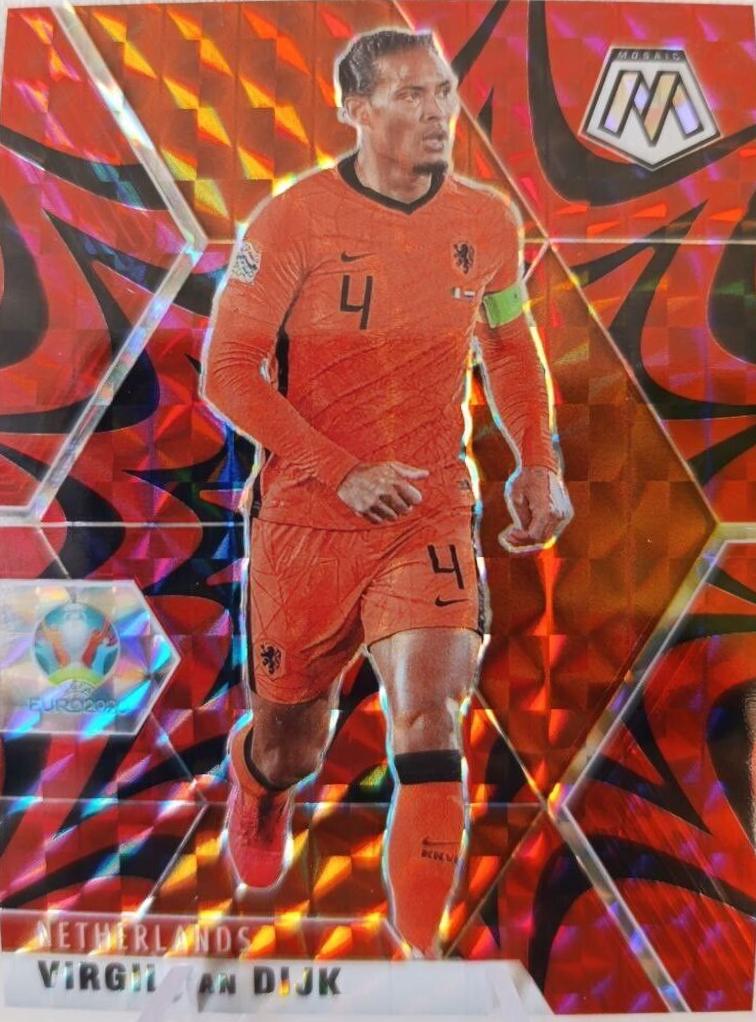 Virgil van Dijk [Reactive Red Mosaic] #141