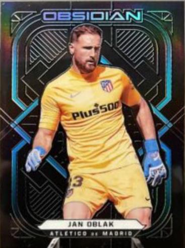 Jan Oblak [Electric Etch Neon Blue Flood] #11