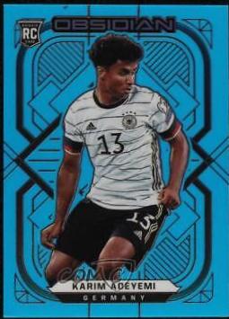 Karim Adeyemi [Electric Etch Neon Blue Flood] #139