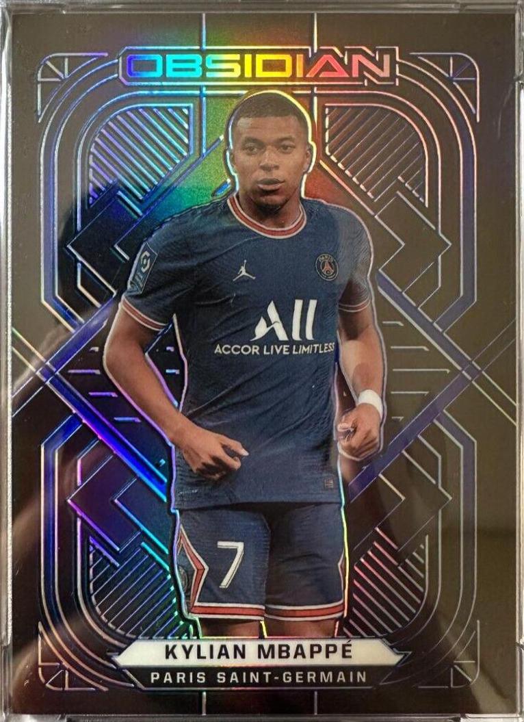 Kylian Mbappe [Electric Etch Blue] #152